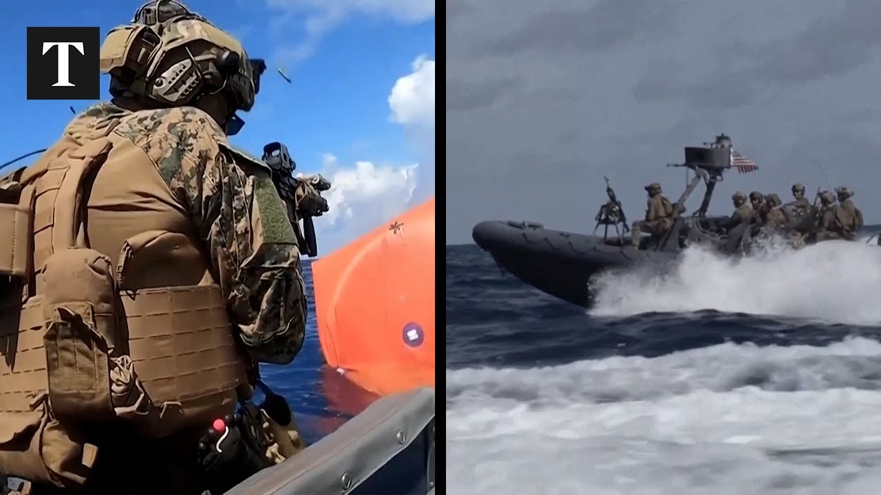 US Southern Command Releases Video Of Marine Operations In The Caribbean