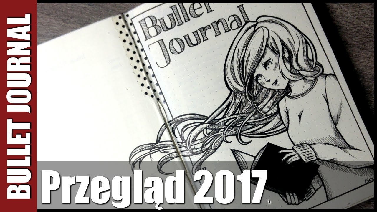 Przegląd Bullet Journal 2017 [1/2] | Flip Through