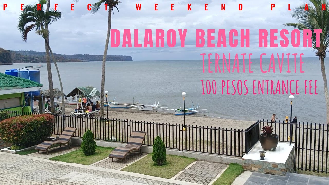 Dalaroy Beach Resort Ternate Cavite/100 pesos entrance fee/Affordable Infinity Pool