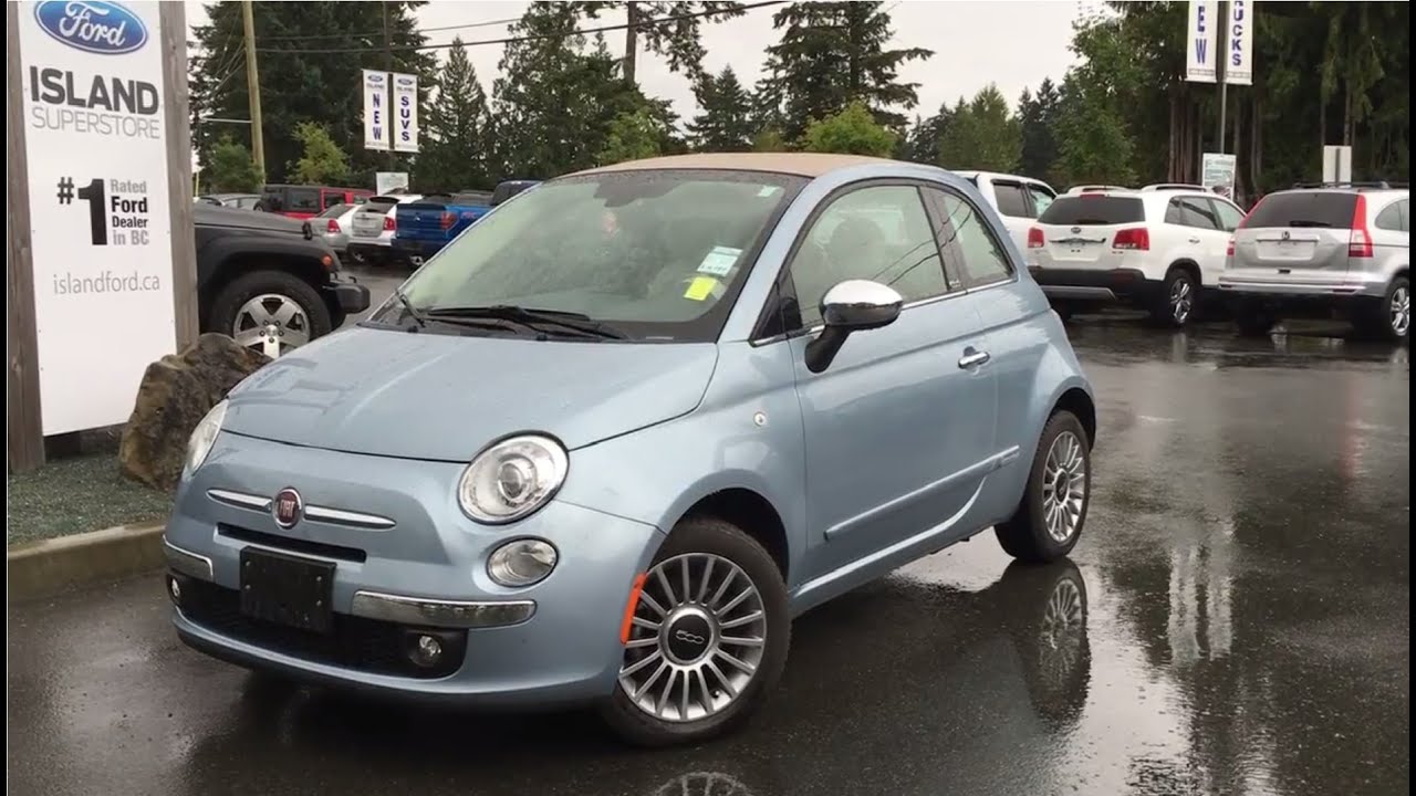 2013 FIAT 500 Cabriolet Lounge Review | Island Ford