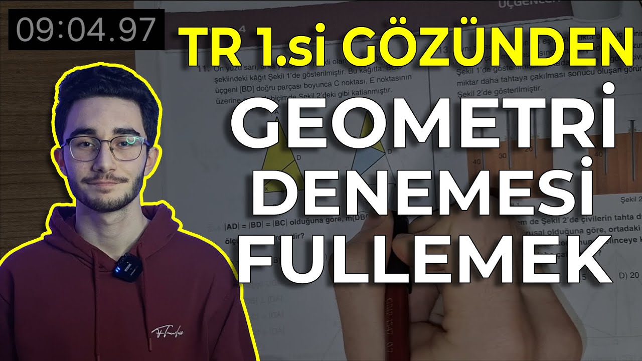 TR 1.si GÖZÜNDEN Geometri DENEME ÇÖZÜMÜ