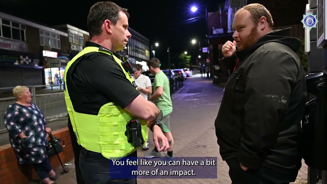 Spend a night shift in Runcorn with our Special Constables