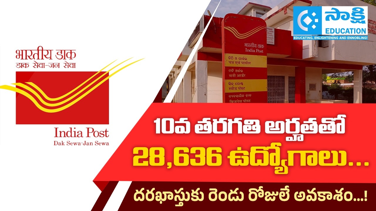 28636 India Post Jobs | 28,636 Jobs with 10th Qualification | India Post Jobs 2026 Notification