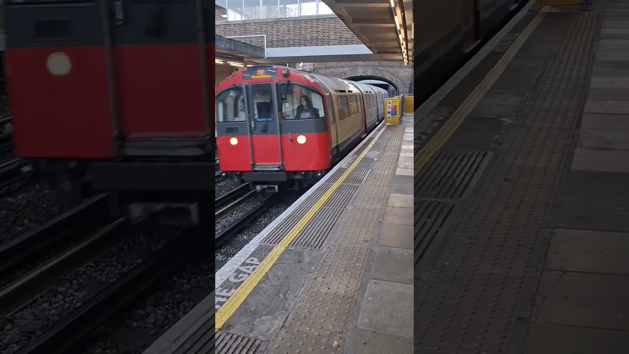 Piccadilly pulling into Osterley for central 