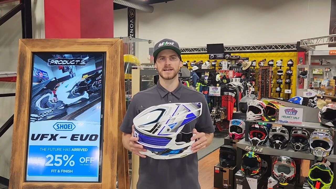 Product Of The Week | The Shoei VFX-EVO Off-Road Helmet is MInt!