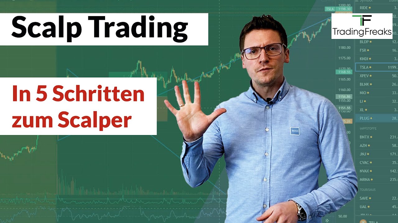 Scalp Trading: 5 Schritte, Tipps und Broker für Einsteiger (Aktien, Krypto, FX, DAX)