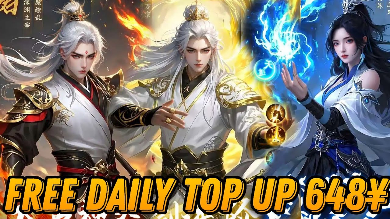 Immortal Battle Realm - Free Daily top up 648¥ + SSR Hero + Skin & Discount 90% / X7 Game