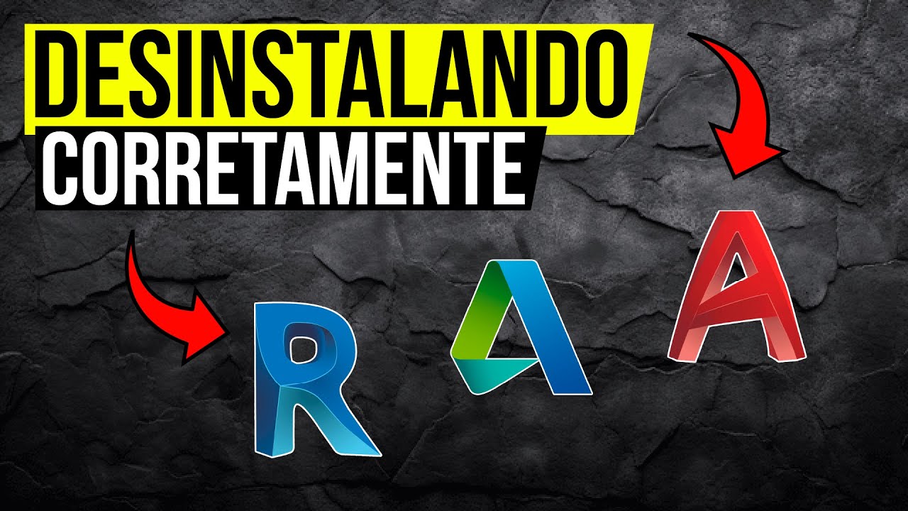 COMO DESINSTALAR CORRETAMENTE PRODUTOS DA AUTODESK (REVIT, AUTOCAD E OUTROS)