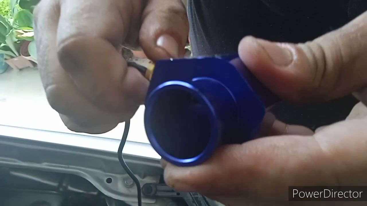 perodua Viva : knp mhu pasang meter cek suhu radiator? ndk kamurang takut kah jln2 tiba2 panas enjin