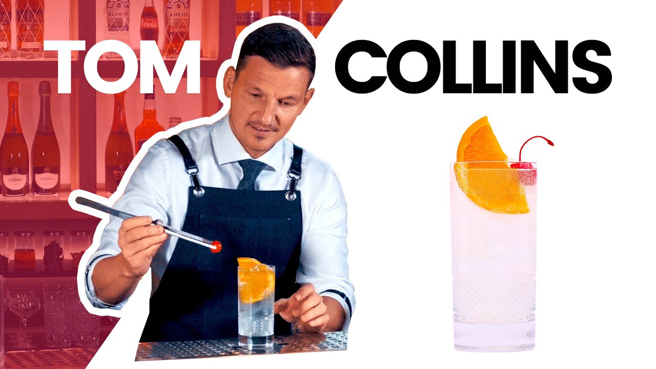 Tom Collins - jednoduchá klasika na doma | NA BARU