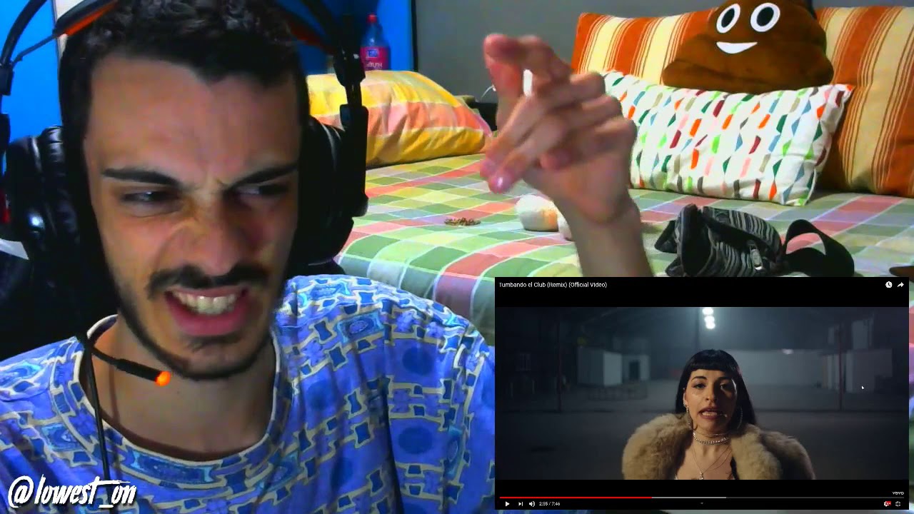 Tumbando el Club (Remix) (Official VIdeo) | REACCIÓN