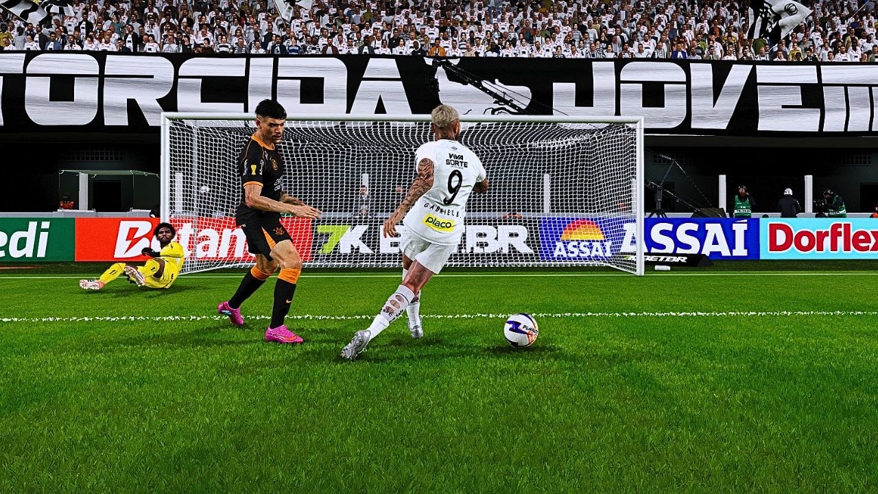 😳 QUANDO O CLÁSSICO VIRA ESPETÁCULO… |SANTOS X CORINTHIANS NO PAULISTÃO 2026 | PES 2021