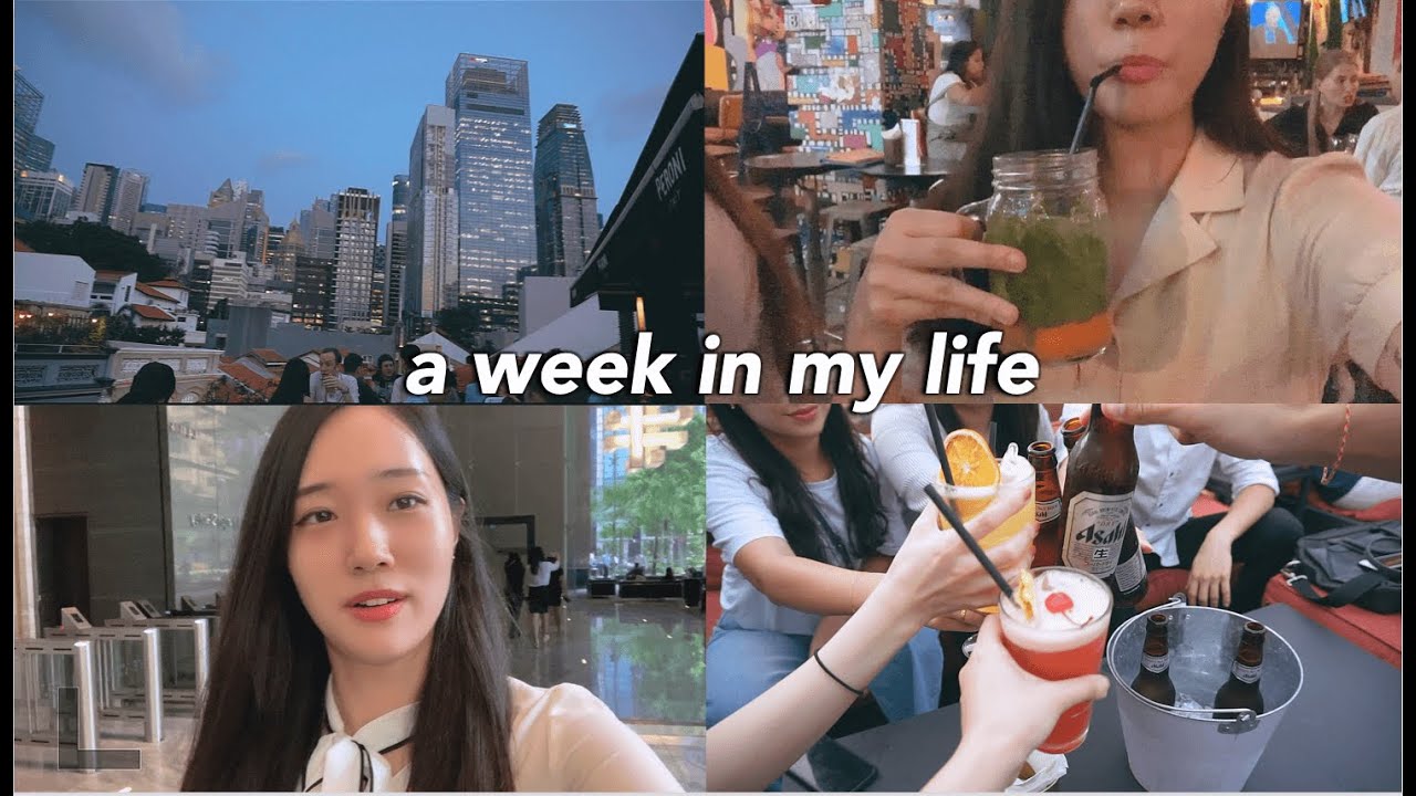 (ENGSUB) 싱가포르 직장인의 평범한 일주일 일상 브이로그/A week in my life