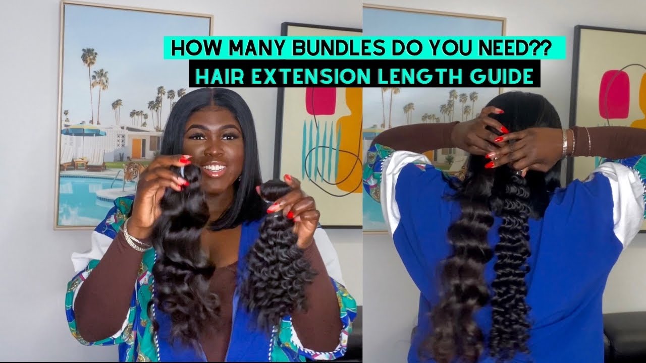 HOW MANY BUNDLES DO YOU NEED?? | What length bundles to purchase | length guide
