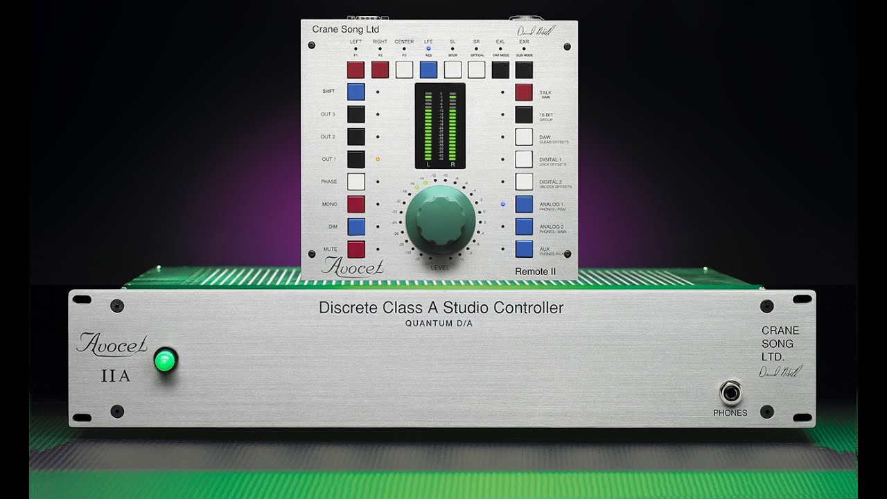 What is that big green knob? How I use the Crane Song Avocet II in my studio.