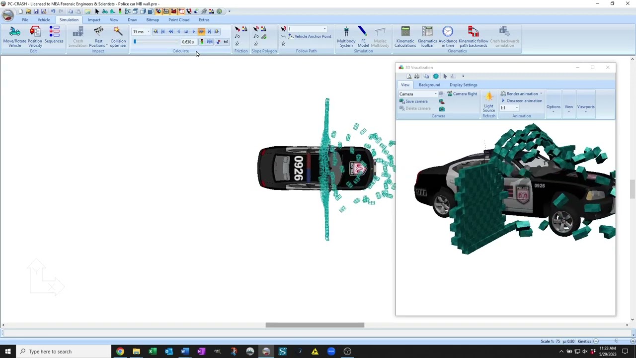 New PBD Multibody elements (PC-Crash 14.1)