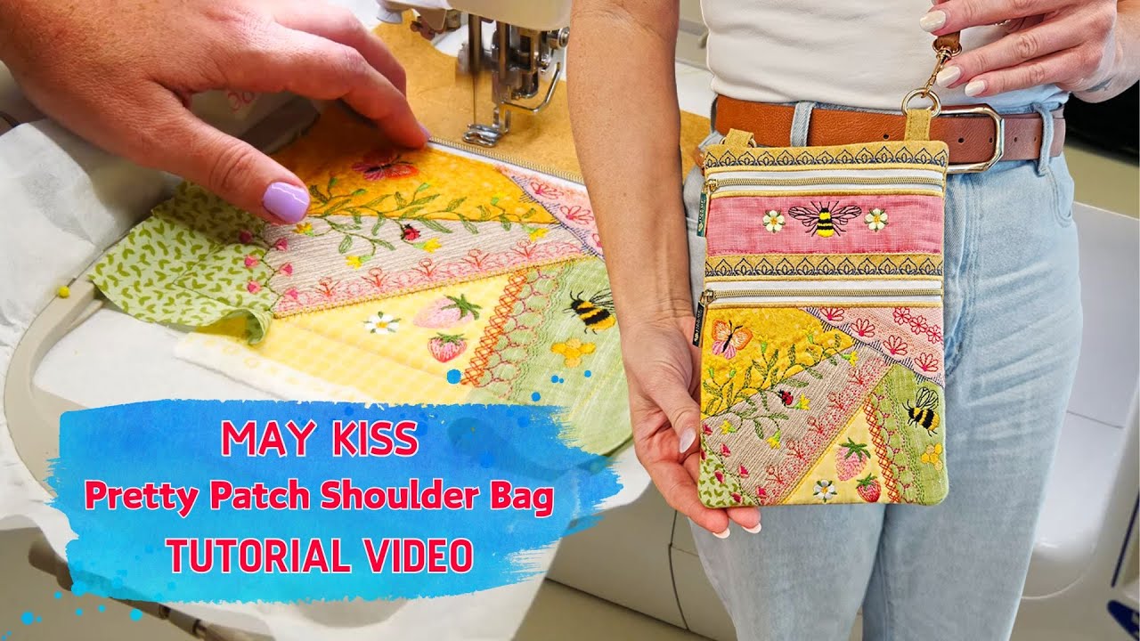 This is How to Create the Pretty Patch Shoulder Bag