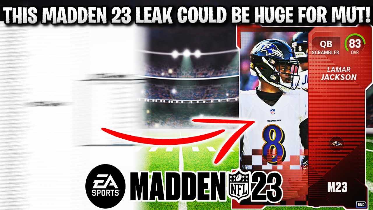 THIS MADDEN 23 LEAK COULD BE HUGE FOR ULTIMATE TEAM! | MADDEN 23 ULTIMATE TEAM