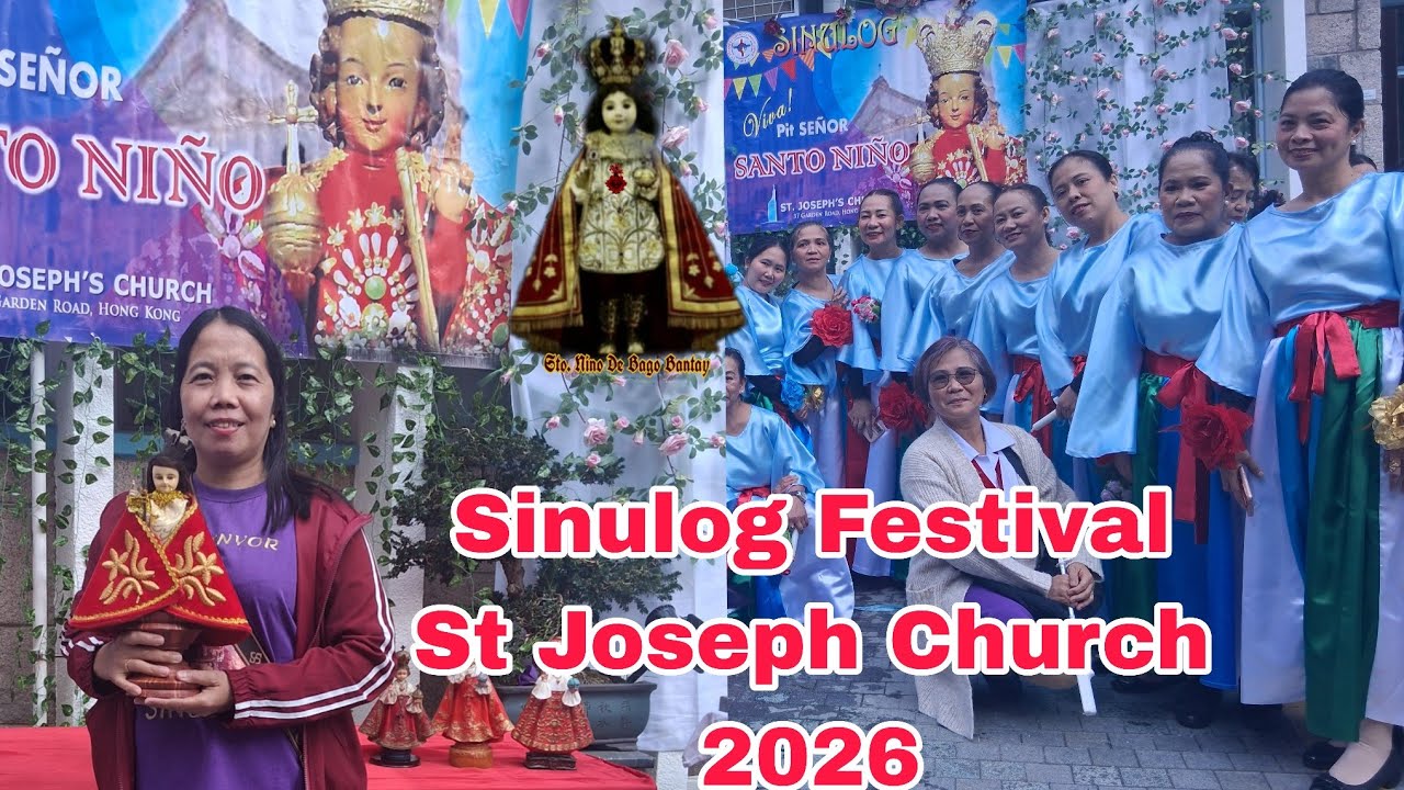 Sinulog Festival St Joseph Church Hongkong 2026