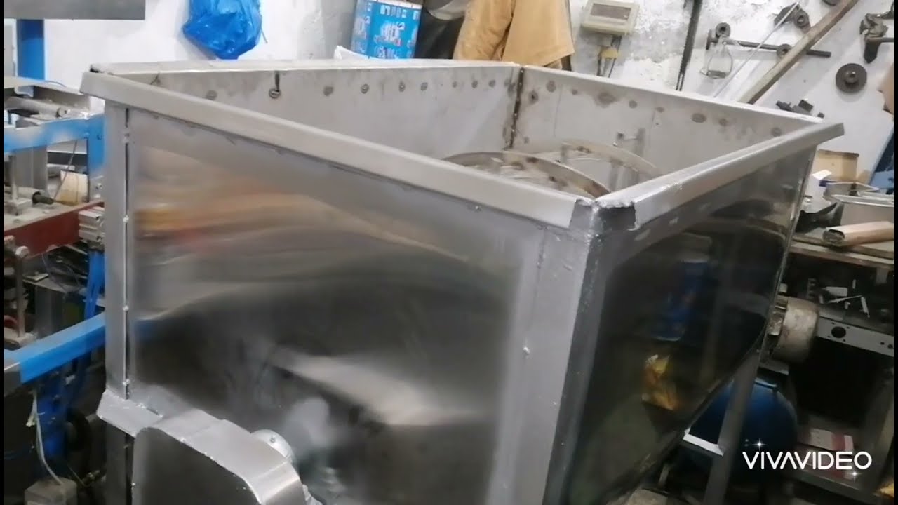 How to make a ribbon mixer