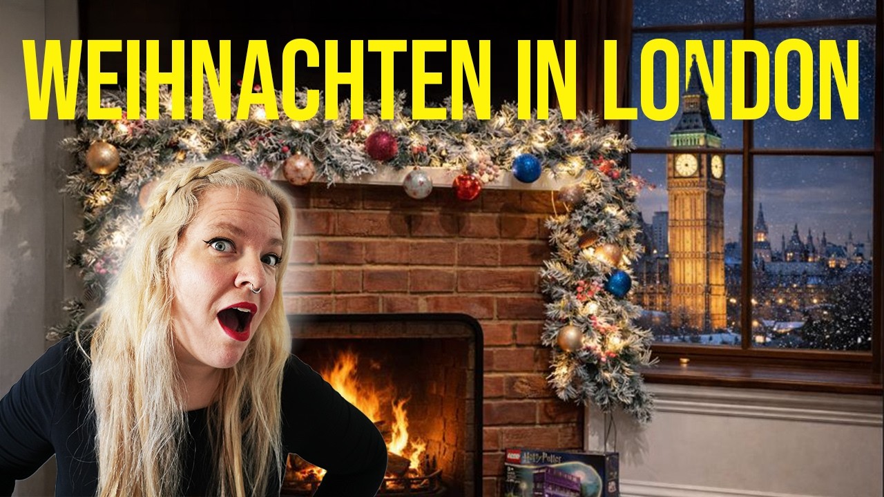 Ich ziehe nach London! 🇬🇧 Harrods Weihnachtsshopping & Windsor Castle Vlog