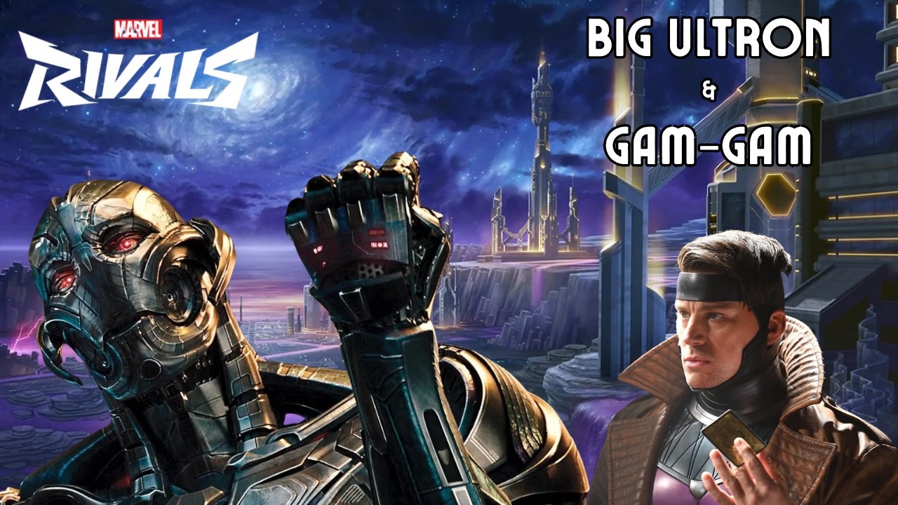 BIG ULTRON & GAM-GAM | Marvel Rivals Gameplay ft.@phyxi8