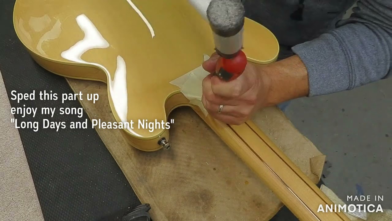 How To Extract Broken Guitar Strap Button Screw (Luthier Video)| jbrownmusicandrepairs.com