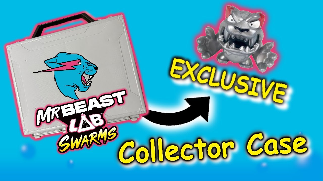 Unboxing the MrBeast Lab Swarms Collector Case (EXCLUSIVE PANTHER!)