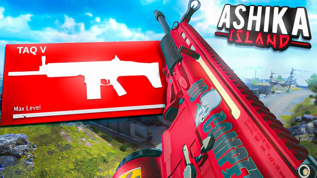 this NEW META TAQ-V CLASS SETUP MELTS EVERYONE on Ashika Island Warzone!