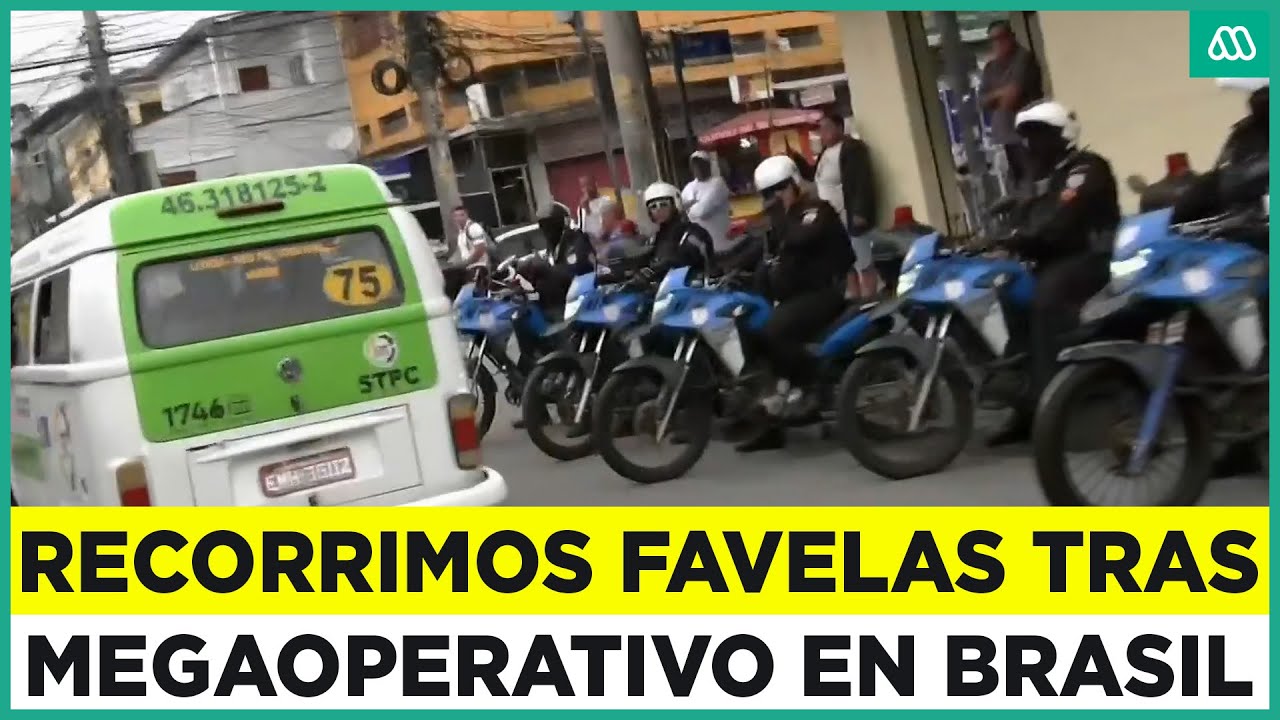 Recorrimos Brasil tras letal operativo: así se vive en las favelas de Río de Janiero