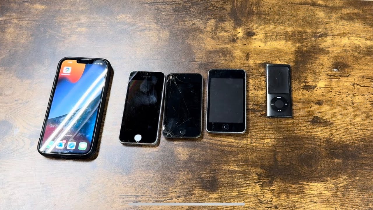 iPhone 13 Pro Max vs iPod 3g iPod nano size comparison #ipod #player #mini #promax