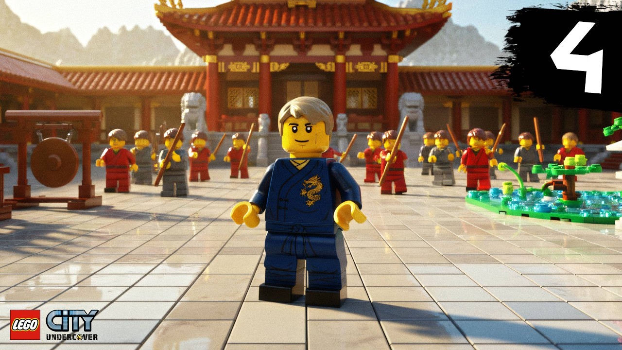 Вчимо ку́нг-фу́ | LEGO City Undercover українською | Частина 4