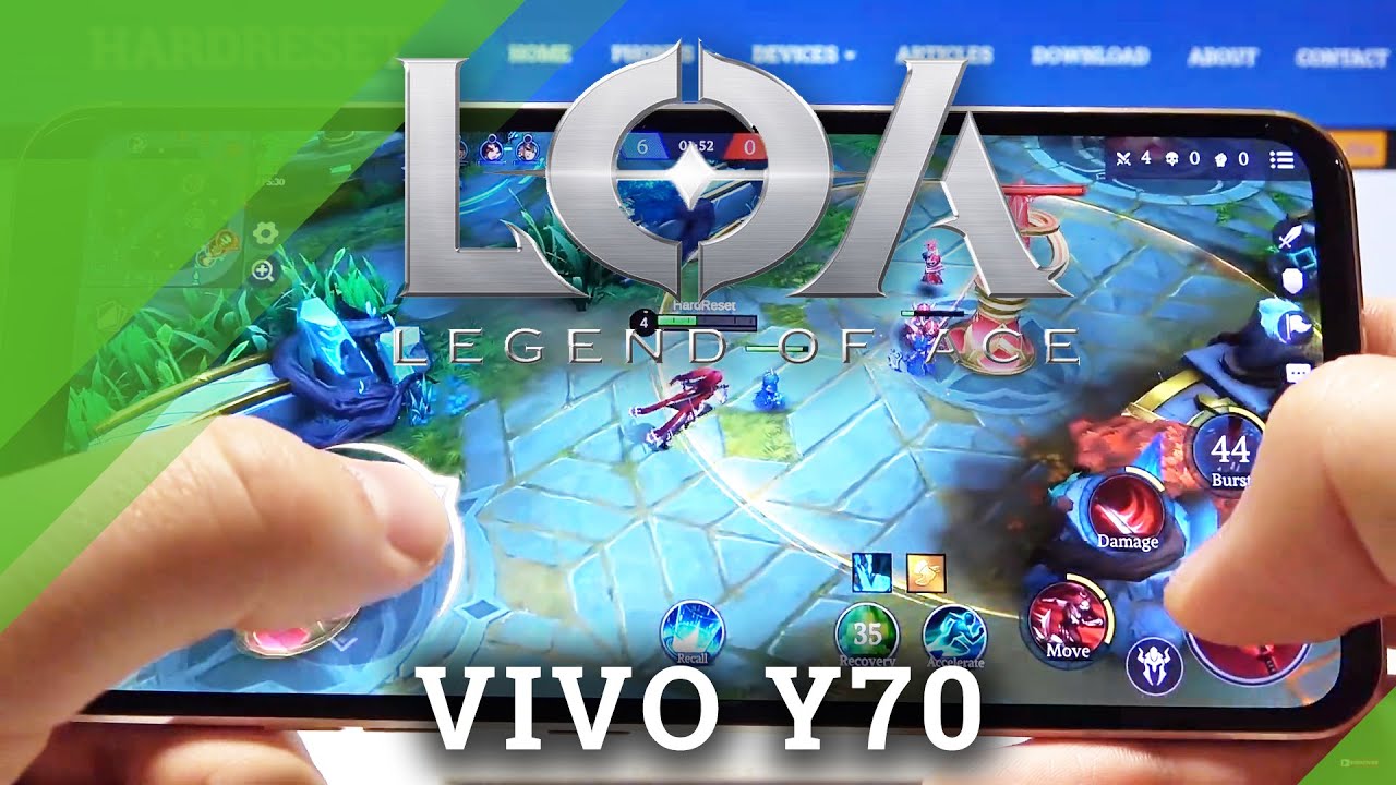 Legend of Ace Gaming Quality Checkup in LG V60 ThinQ - Gameplay