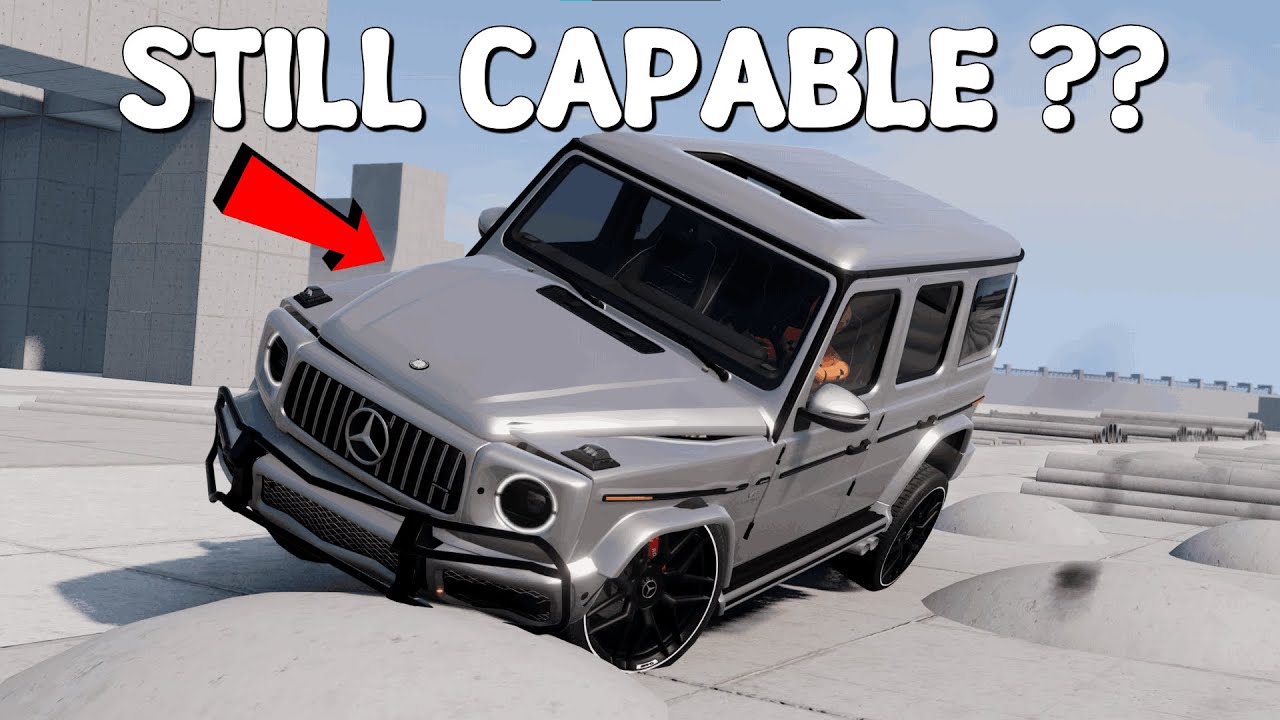 MERCEDES BENZ G-WAGON EXTREME DURABILITY TEST | BeamNG.Drive