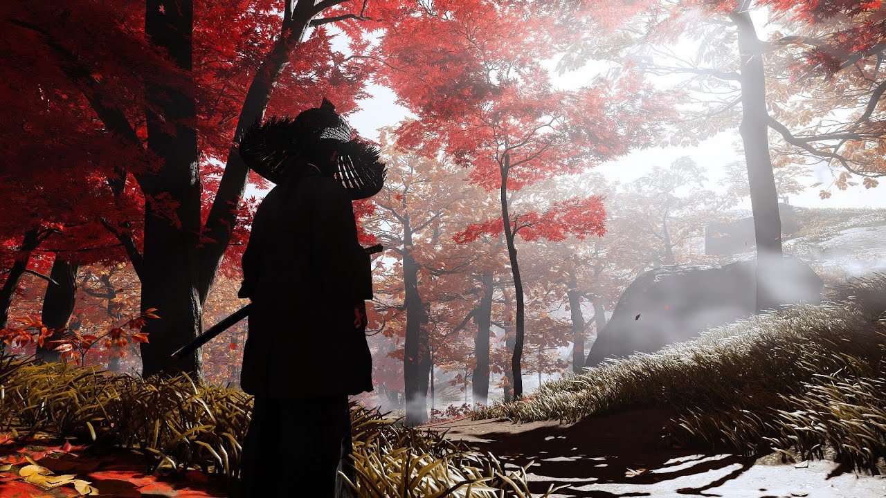 고스트 오브 쓰시마 4K 간지나는 전투 모음(극한+)