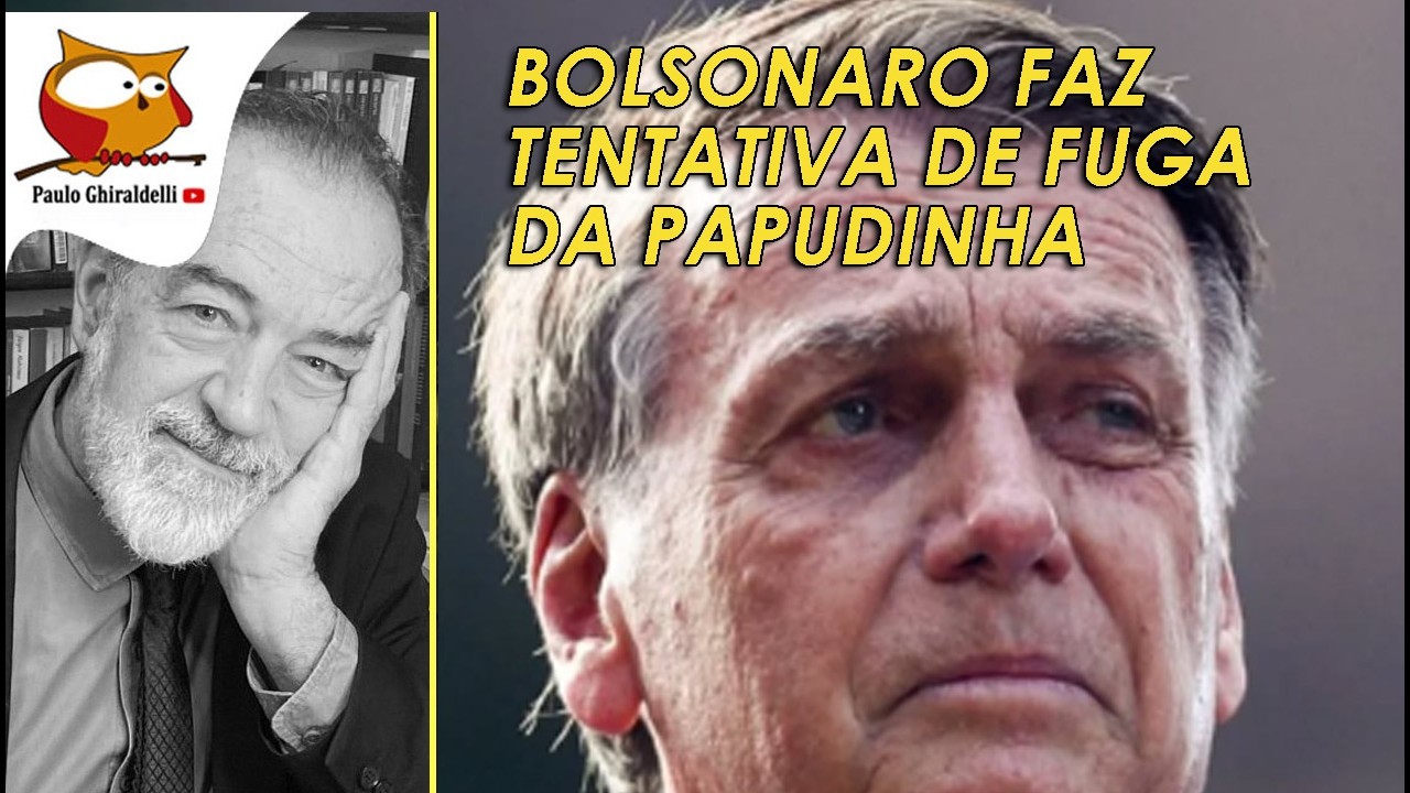 BOLSONARO TENTA FUGA DA PAPUDINHA 6 de fevereiro de 2026