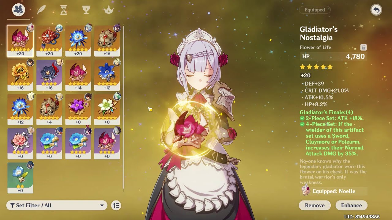 F2P Noelle 200k DPS WINDOW SHOWCASE