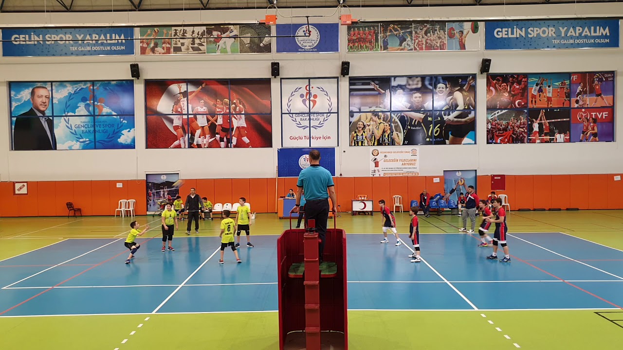 TED ANKARA KOLEJİ - PROF. DR. MEHMET SAĞLAM ORTAOKULU ANKARA KÜÇÜK ERKEK VOLEYBOL 2019 FİNAL MAÇI 02
