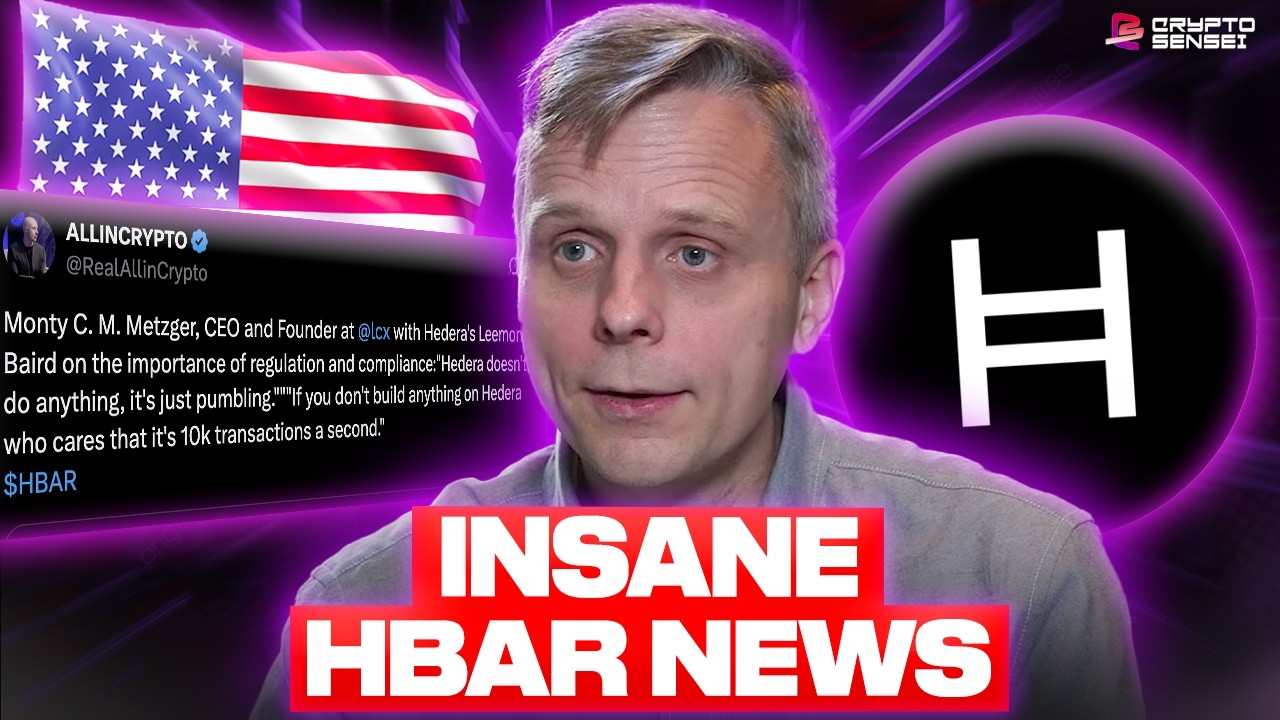 INSANE HBAR NEWS!!! THEY DID IT!! HBAR CHOSEN! (HBAR HOLDERS MUST WATCH)