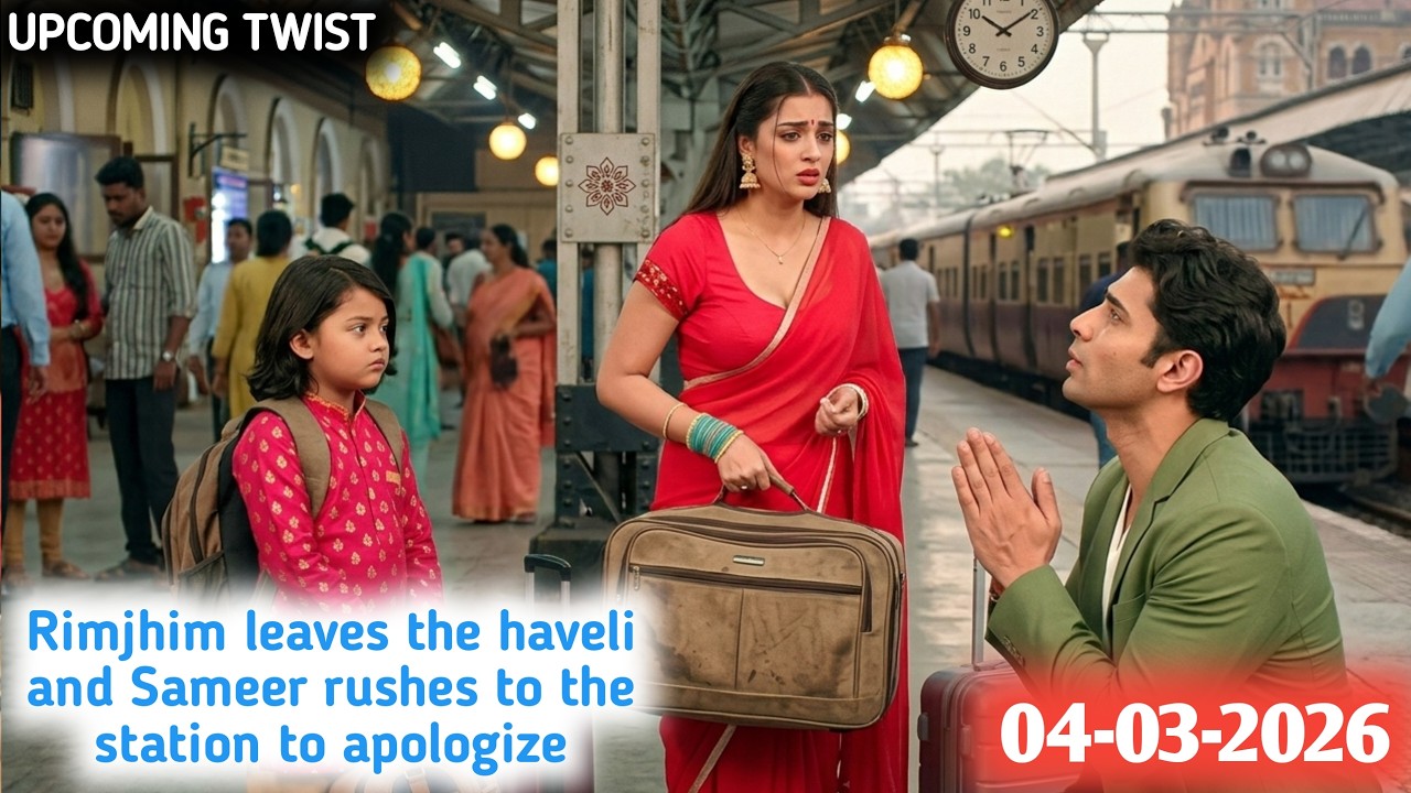 Rimjhim || 04 Mar 2026 || Rimjhim leaves the haveli and Sameer rushes to the station to apologize