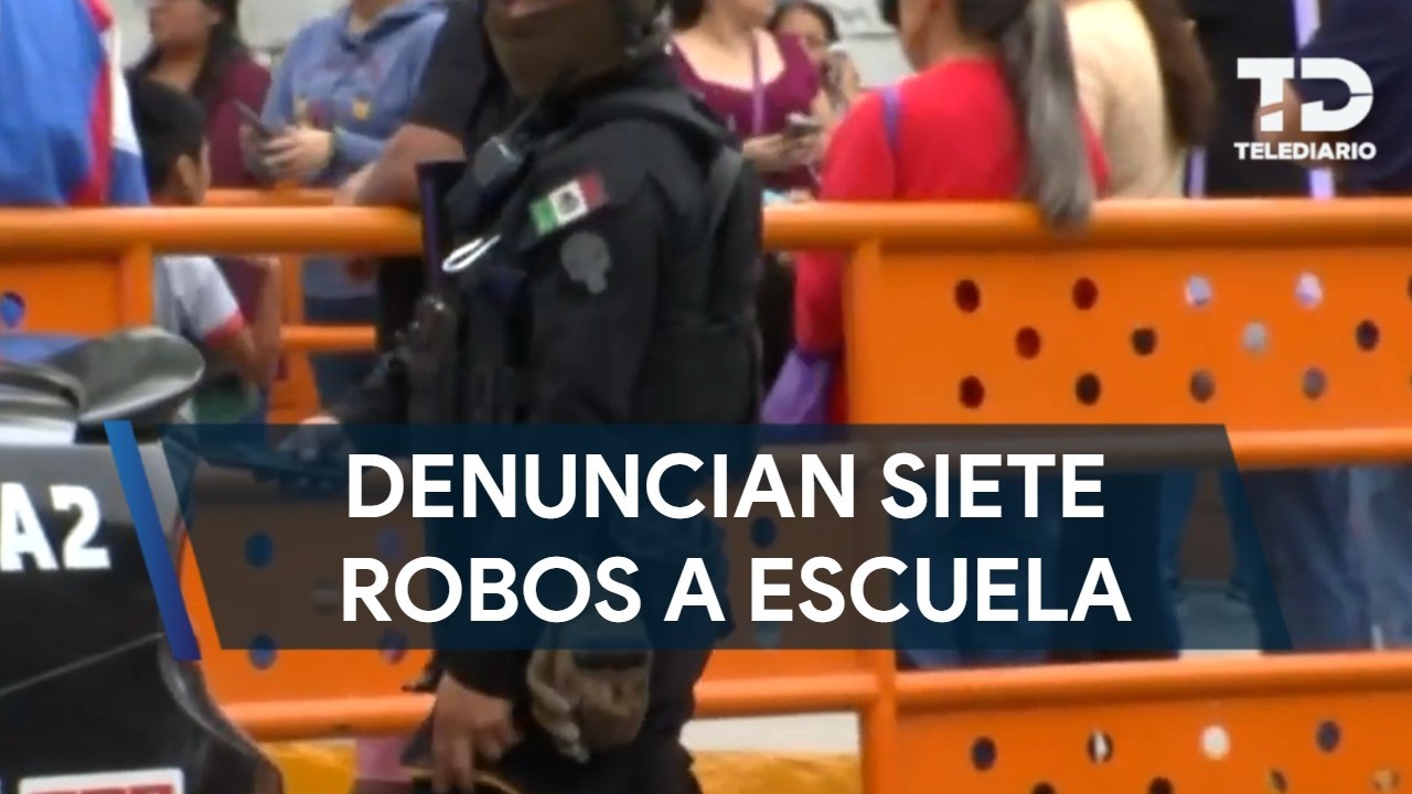 Denuncian siete robos a escuela primaria en Monterrey; padres de familia exigen mayor seguridad