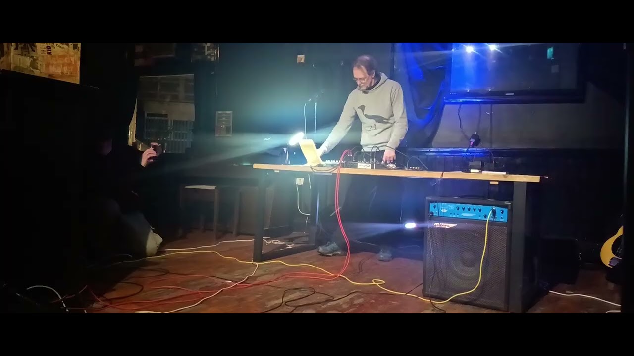 Pip 303 with his ghostboxesqe electronica with 70s TV shows