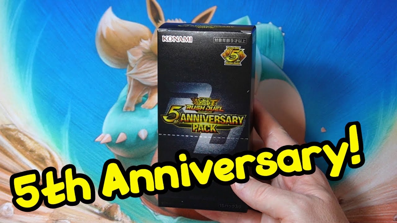 Yugioh Rush Duel 5th Anniversary Pack!