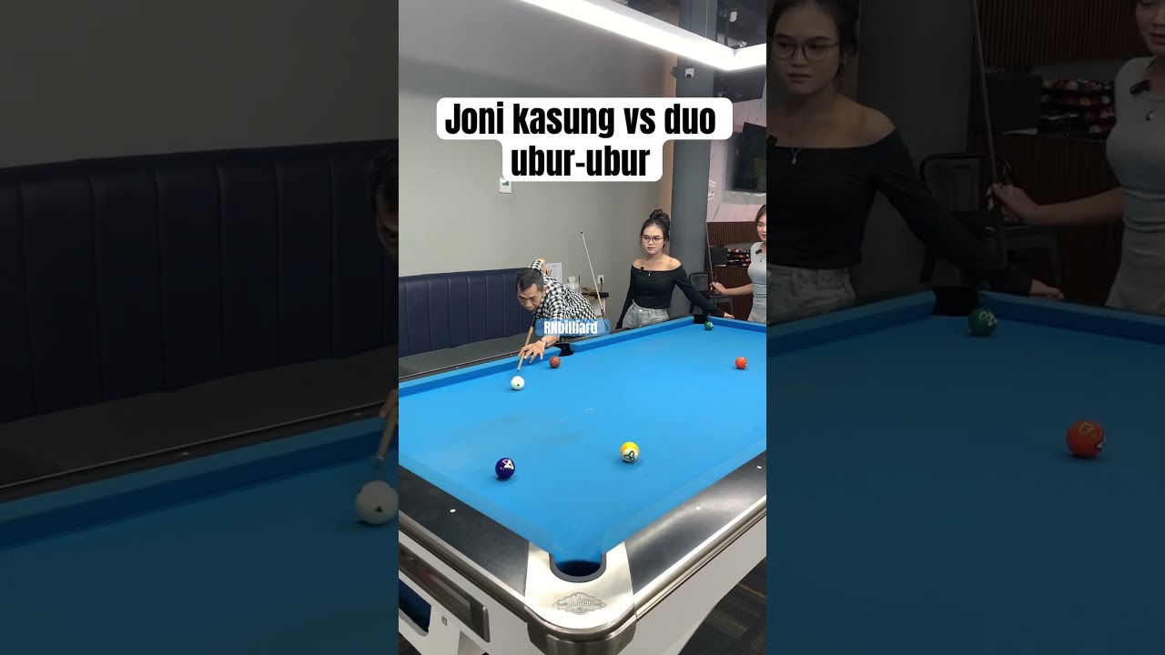 Gamau kalah emang ex atlet satu ini . 