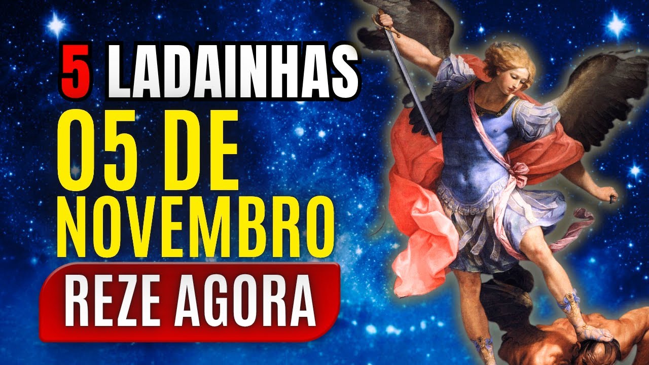 BÊNÇÃO E MULTIPLICAÇÃO DOS BENS! O Poder Das 5 Ladainhas. Reze Comigo Agora.