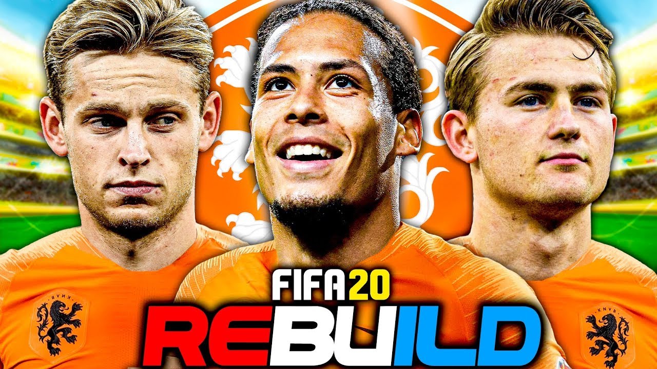 ВОССТАНАВЛИВАЕМ НИДЕРЛАНДЫ!!! Режим карьеры FIFA 20 (ЕВРО 2024 и ЧЕМПИОНАТ МИРА 2026)