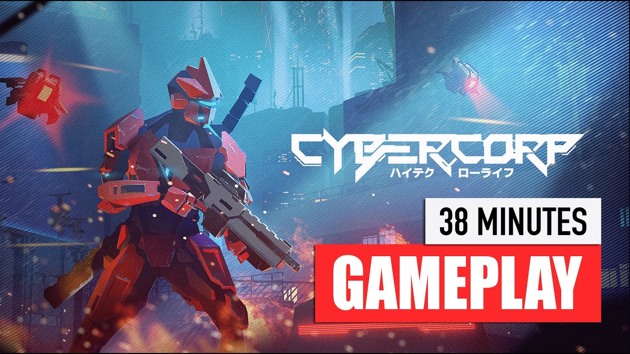 CyberCorp Gameplay – 38 Minutes of Intense Cyberpunk Combat & Upgrades! | Indie Twin-Stick Shooter