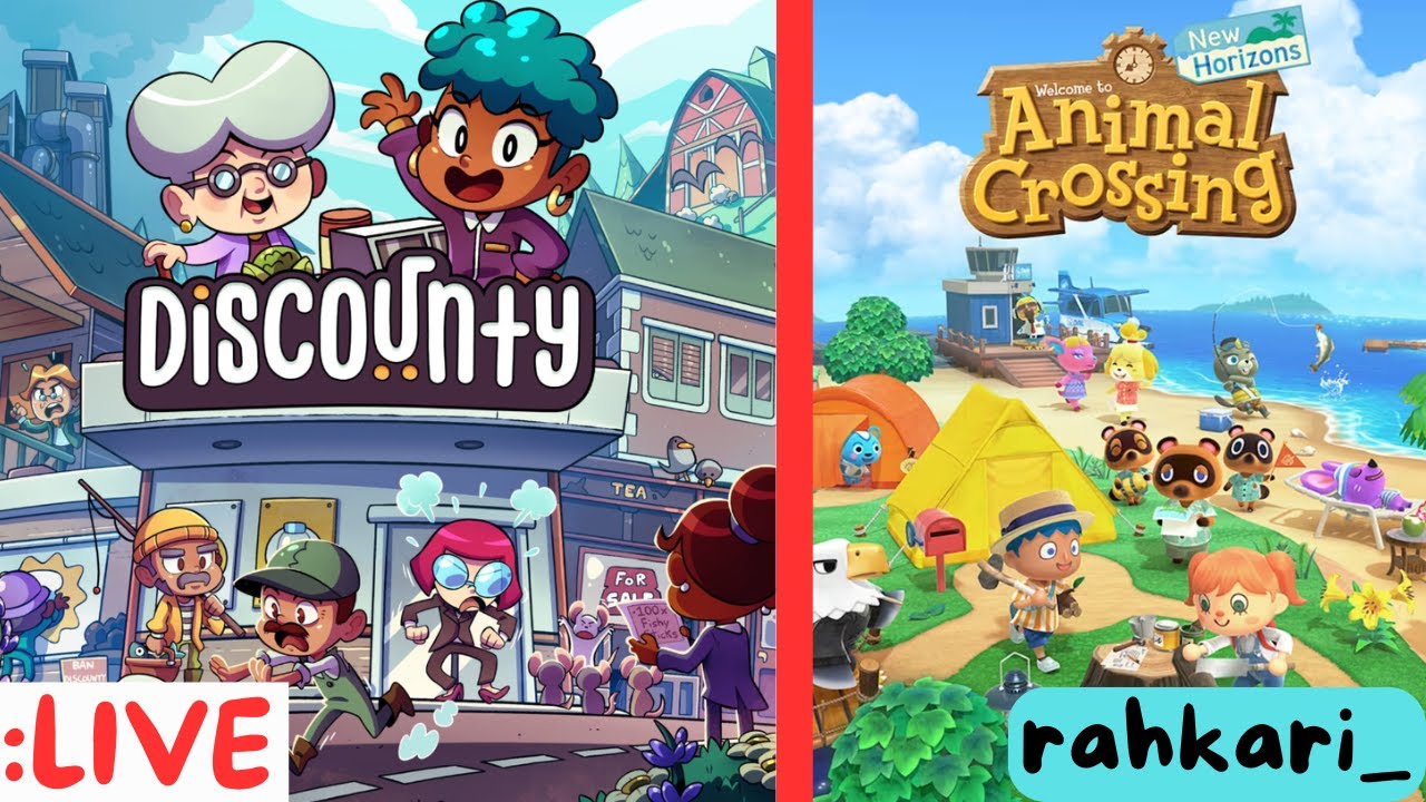 LIVE! Schöne Feiertage! Discounty und Animal Crossing! :D