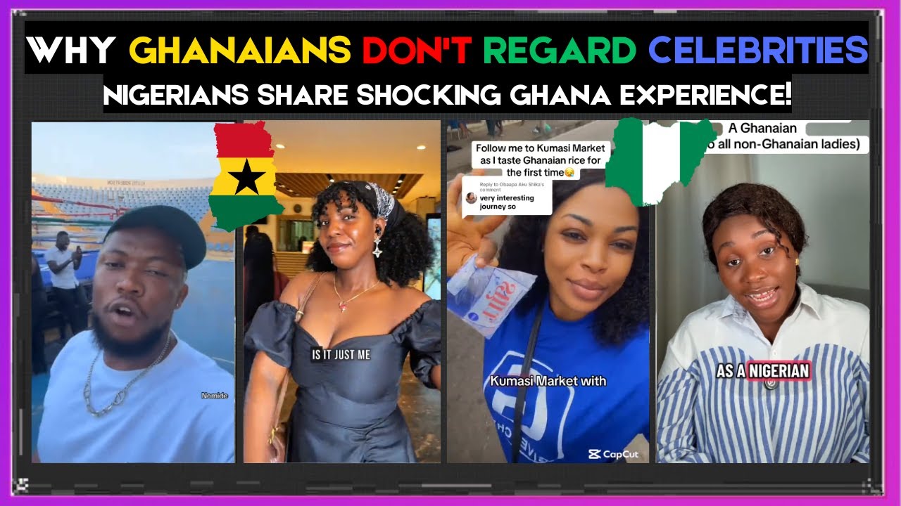 🇬🇭🇳🇬 WHY GHANAIANS DON'T REGARD CELEBRITIES | NIGERIANS SHARE SHOCKING GHANA EXPERIENCE | Kamma Dyn
