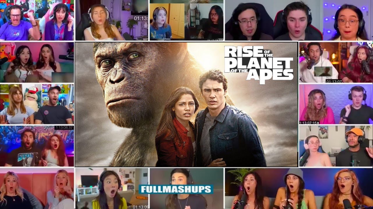 First Time Watching Rise of the Planet of the Apes — Emotional Reactions!